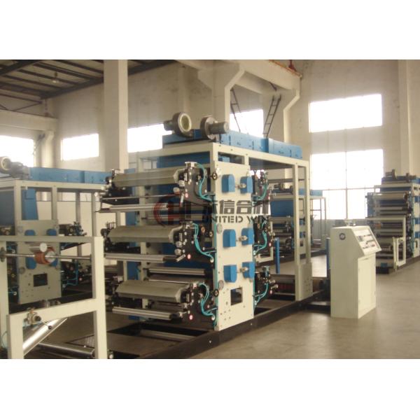 Polythene Bag Roll To Roll Flexo Printing Machine For 6 Colors