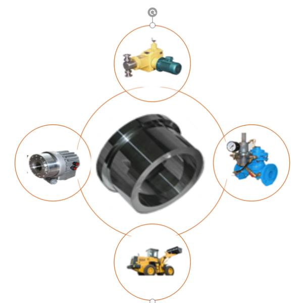 Roll Type Tungsten Carbide Drill Bushings Thrust Sleeve Withstand Prolonged Load