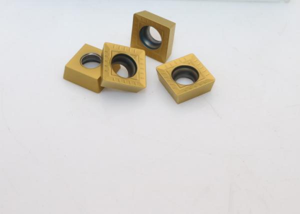 Quality Indexable Carbide Milling Inserts For Aluminium Machining Good Rigidity for sale
