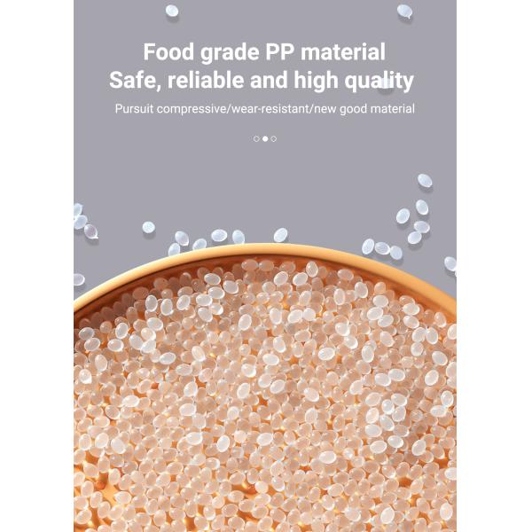 Pastic Handle 20L Food Grade 5 Gallon Plastic Bucket Container With Lids Ruler Scale Line