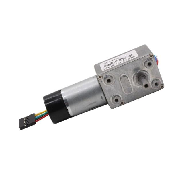 Quality ASLONG JGY-370GB DC Worm Gear Motors 12v High Torque Reducer for sale