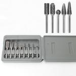 Multi Shapes Tungsten Carbide Burr Assortment Cemented Carbide Burr Set with