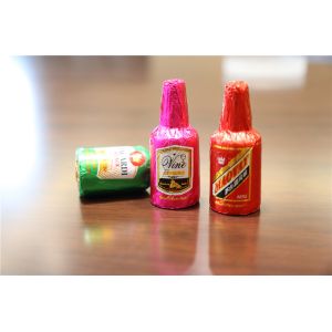 Paper Packaging Material Mini Wax Bottle Chocolate Multi-Function Packaging