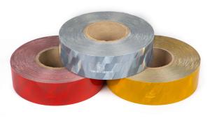 China Vehicle Reflective Conspicuity Tape Prismatic Reflective Tape For Traffic Sign on sale