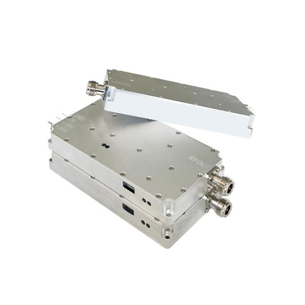 100W 1100-1300MHz PA Power Amplifier Signal Blocking Device Anti Drone Fpv Uav Drones Module With GAN And Isolation Protector