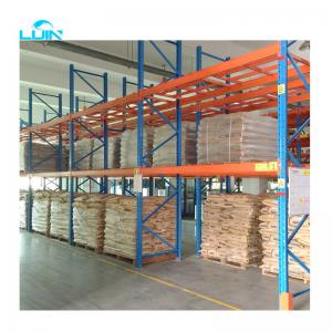 China Industrial Pallet Warehouse Storage Racks Stainless Steel 2200kgs/Level Loading Capacity on sale