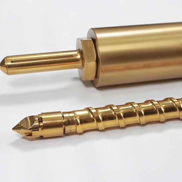 OEM Custom Stainless Steel Alloy Screw Auger Nitride Single Twin Extruder Screw Barrel