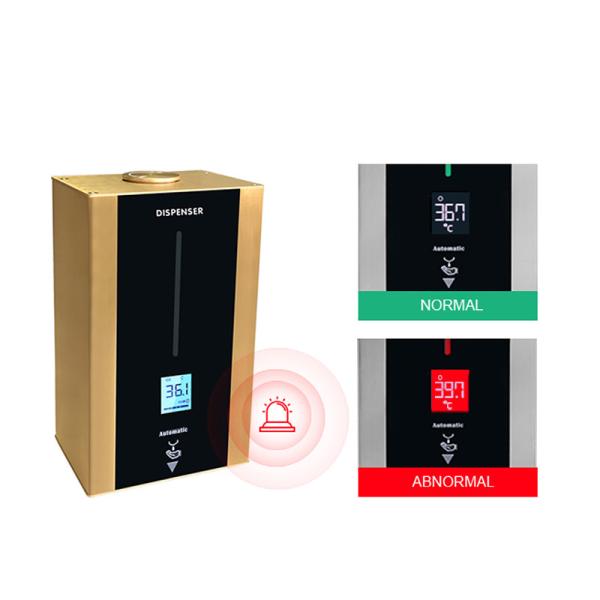 Quality SS304 Face Recognition Temperature Measurement With 1000ml Gel Spay Foam for sale
