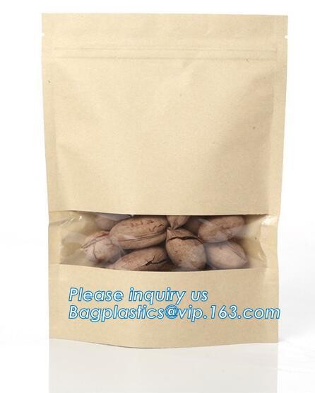 Custom Printing Recycled Brown Kraft Paper Bags,Custom Printed Factory Glassine Paper Bread Small Brown Bag, bagease