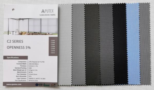 High-Quality Sunscreen Roller Blind Fabric from China – UV Protection & Shrink