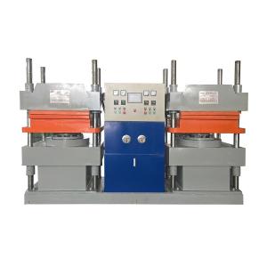 Buy cheap Twin Vulcanizing Hydraulic Press Machine For Rubber Moulding product