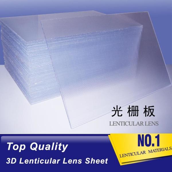 Quality PLASTIC LENTICULAR 20 lpi Lenticular Sheet Lenticular Plate Lenticular Lens Material for 3D Flip Lenticular Printing for sale