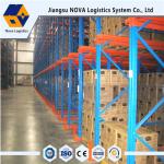 Heavy Load Drive In Racking , Galvanised Pallet Racking Storage Drive Through