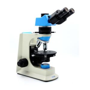 Buy cheap Objective Trinocular Head Light Polarizing Light Microscope A15.2603 Round Stage product