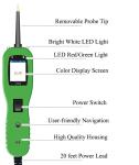 Vehicle Electrical System Powerscan Yd208 Diagnostics Tool