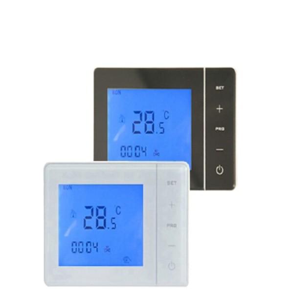 Quality Digital Wall-mount Room Thermostat weekly Programmable With Large Screen for sale