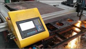 CNC Portable Flame Cutting Machine , Light Pole Machine to Cut Light Pole Base Plate