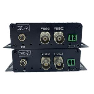 Buy cheap 1080P BNC Video To Optical Fiber Converter With RS485 Data FC On Multimode Fiber product