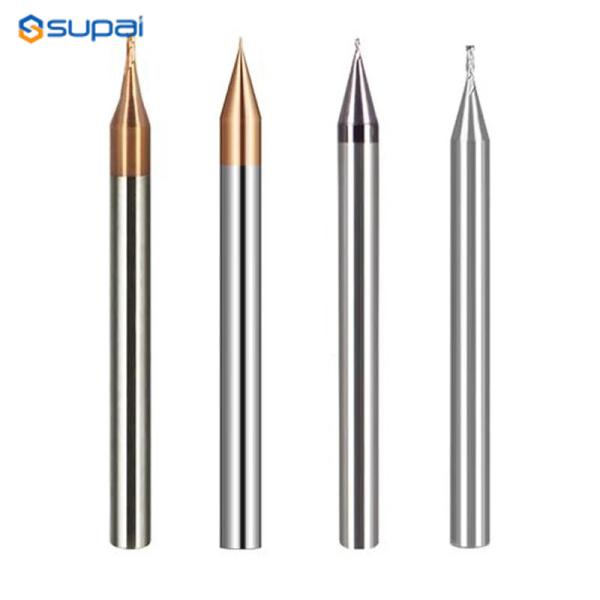 Quality Carbide Micro End Mills And Short Flute Length Various Materials Machining for sale
