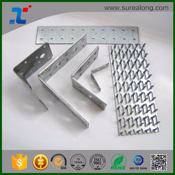Single-side Bracket Wood Connector Angle Joist Hanger Steel Roof Truss Nail Plate