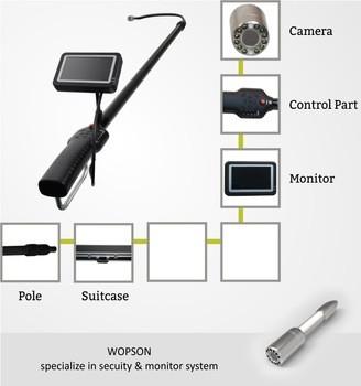 Quality Newest pole video camera inspection with 3.6m length in video recording function for sale