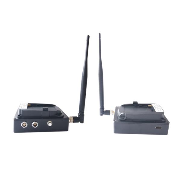 Removeable Battery COFDM Wireless Video Transmitter for Emergency AES 128 bits Encryption Low Latency COFDM Modulation