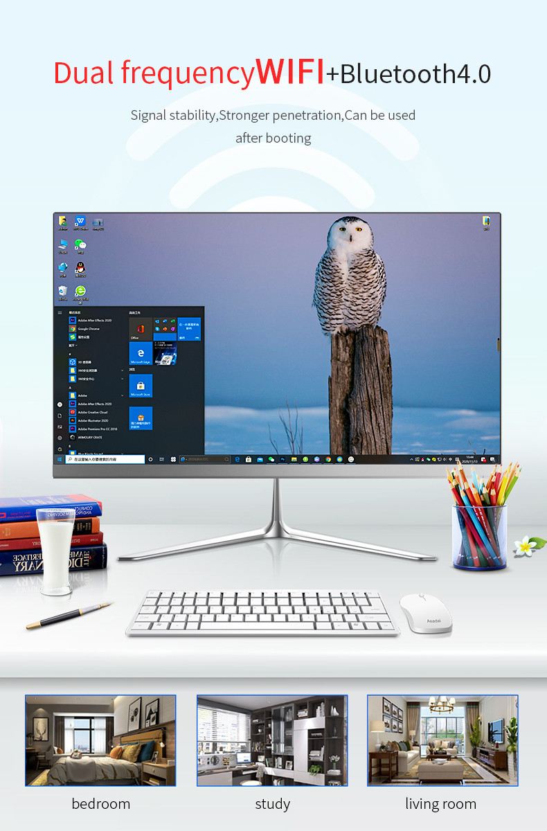 OEM Mainboard HM65 I5 Desktop Computer For School