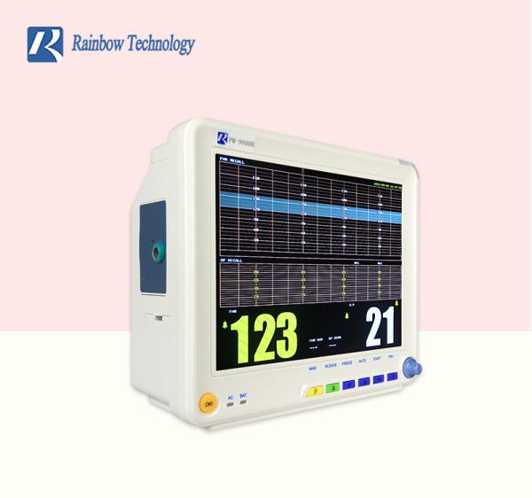 Quality color TFT Multi Parameter Fetal Monitor Toco FHR Fetal Heart Rate Machine for sale