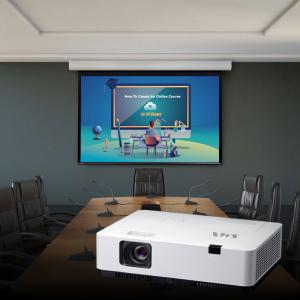 Buy cheap 4300 Lumens Home Theater Projector 4k Ultra Short Throw Projector For Classroom Clear product