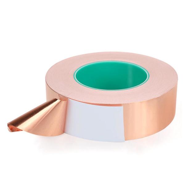 Quality Adhesive Insulated Stained Glass Cicada Pure Copper Foil Tape 100vdc for sale