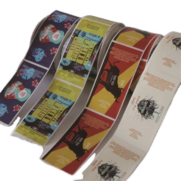 Quality BOPP Polyester Pharmaceutical Custom Label Stickers Self Adhesive for sale