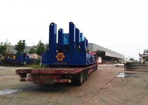 VY60A Blue Hydraulic Static Pile Driver , pile foundation machine with Fast Pile Driving Pile