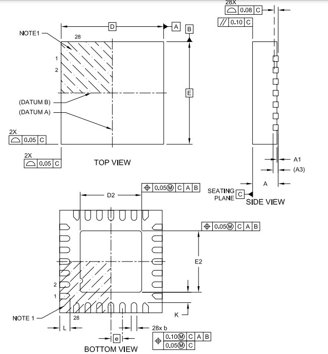 MICROCHIP ATmega48A ATMEGA48PA ATMEGA88A ATMEGA88PA ATMEGA168A ATMEGA168PA ATMEGA328 ATMEG328AP CMOS microcontrollers IC