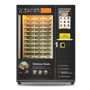Automatic Hot Food Vending Machine Frozen Food Self Service Kiosk