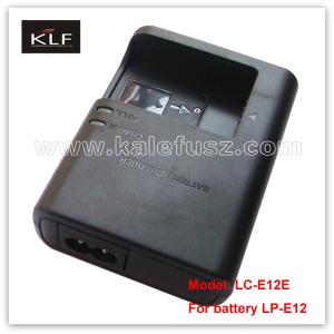Buy cheap Digital Camera Charger LC-E12E For Canon Battery LP-E12 product
