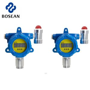 Buy cheap EX Certificate Fixed Combust Gas Leak Detector With Sound And Light Alarm product