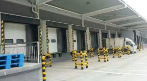 Buy cheap Galvanized Steel Arc Mechanical Dock Shelter For Loading And Unloading product