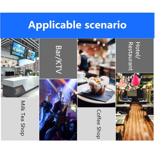 High Efficiency Integrated Ice Maker , Water Cooling Stainless Steel Ice Maker