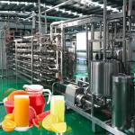 Industrial Citrus Juice and Jam Processing Line Intelligent Cleaning Juice