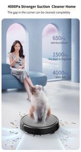 WiFi 250ml Intelligent Sweeping Robot Vacuum Pet Mopping Machine robotics product