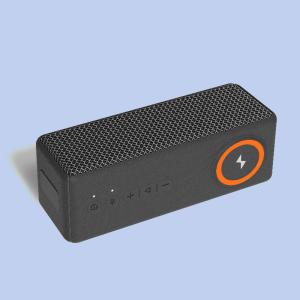 Buy cheap 7.5W Output Wireless Charger Speaker Support MP3/WMA/WAV/APE/FLAC Format product