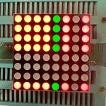 LED Display Stabler Performance Bi-Colour Red/Green 3mm 8*8 DOT Matrix Common