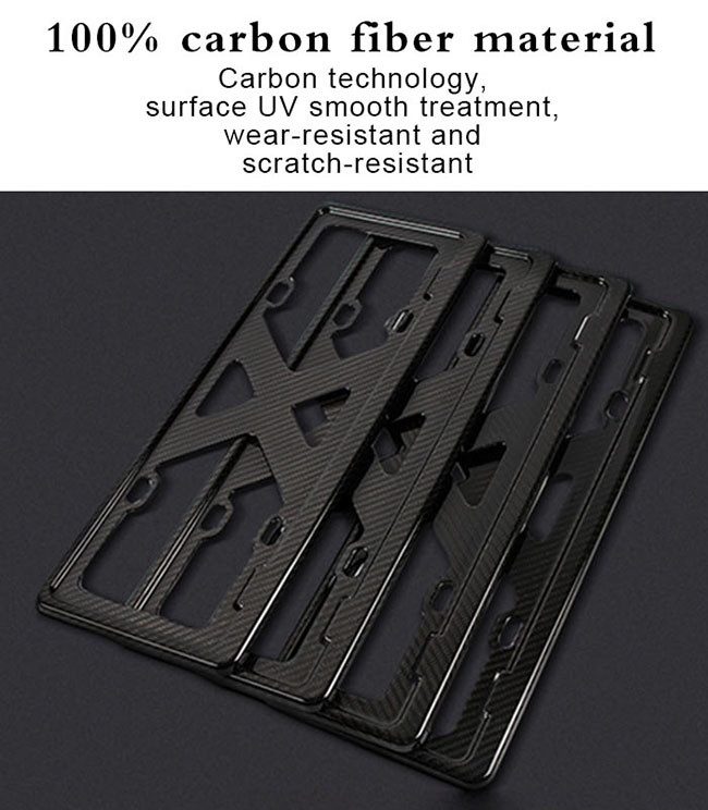 High Hardness Black 3K Twill Carbon Fiber Plate Frame