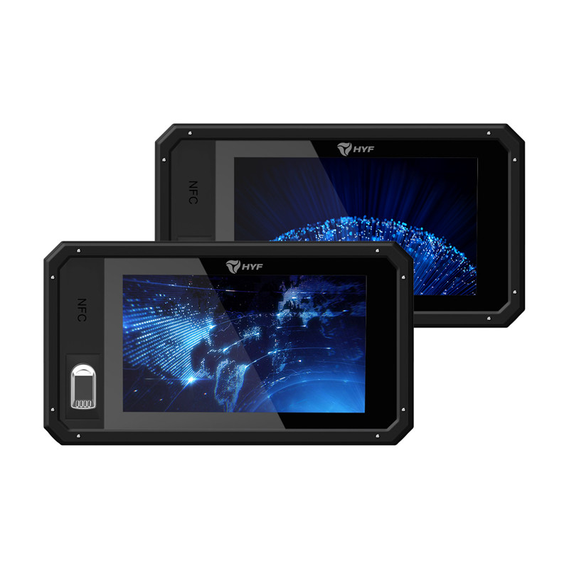 Removable Rugged Tablet PC 8 Inch Fingerprint Biometric Tablet NFC Android 7.0