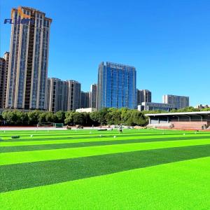 China 40-60mm PE PP Artificial Grass For Soccer Field Artificial Synthetic Grass football artificial grass on sale