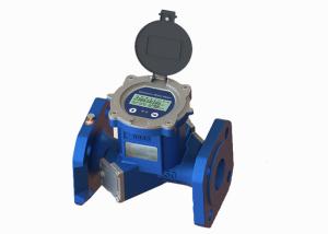 DN50 Cast Iron / CI Bi - Directional Ultrasonic Water Meter For Instantaneous Flow