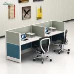 Silver Display Unit Separation Work Areas with Adjustable Height Performance
