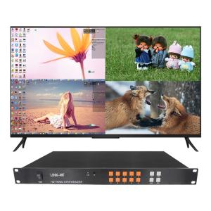 Buy cheap 4In 1Out HD HDMI Multi Viewer Synthesizer VGA CVBS HDMI 4x1 Quad Multi Viewer product