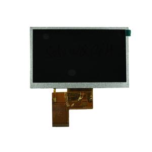 China 800x480 LVDS High Brightness LCD Display TFT 5.0 Inch Industrial 100 Nits on sale