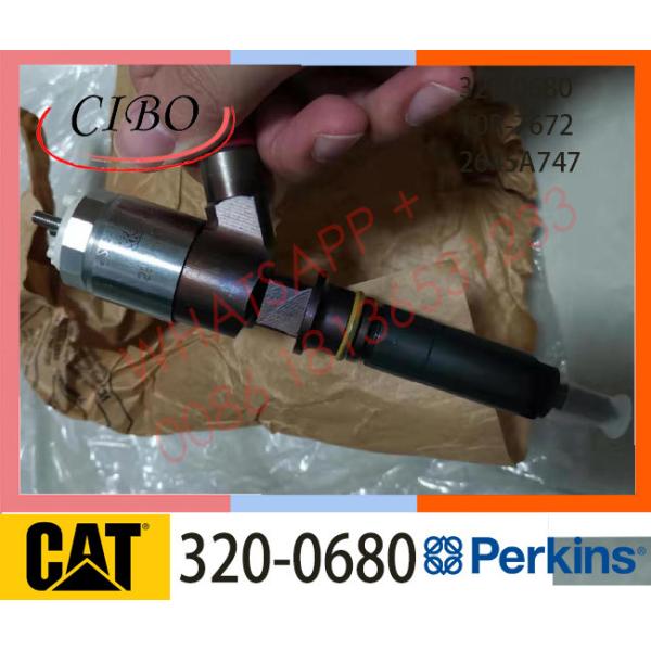 2645A747 /326-0680 10R-7672 diesel fuel injector 323D for excavator engine C4.4 &C6.6 , oriignal injector